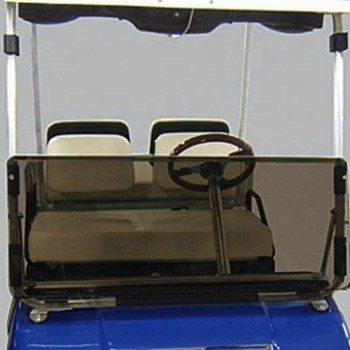 China Fairway Deluxe Portable Golf Cart Windshield on sale
