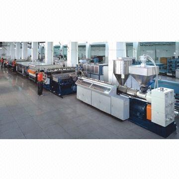 Cheap PC/PP/PE Hollow Shutter Extrusion Machine, Lightweight and Damp-resistant for sale