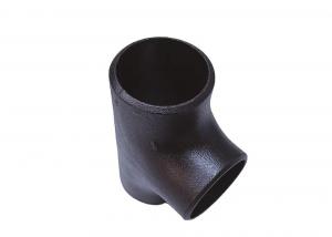 China Machining 48inches Seamless Pipe Fittings Reducing Equal Tee on sale