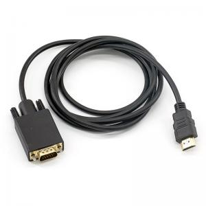 China HDMI TO VGA HD Adapter 1.8m Laptop To Projector Converter Cable on sale
