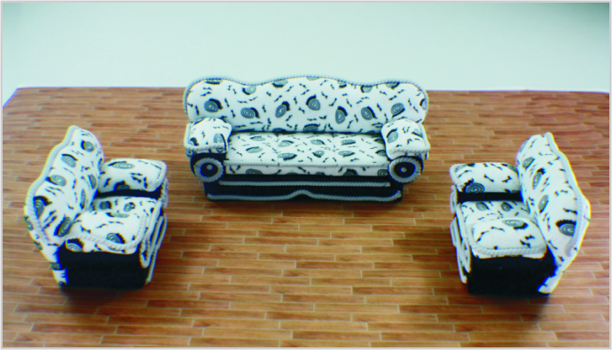 Best 1:20/1:25/1:30/1:50/1:75/1:100 Architectural Model Furniture Interior Decorating Sofa wholesale