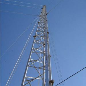 Best Equilateral Triangle Mobile Communication Tower Guyed Mast wholesale