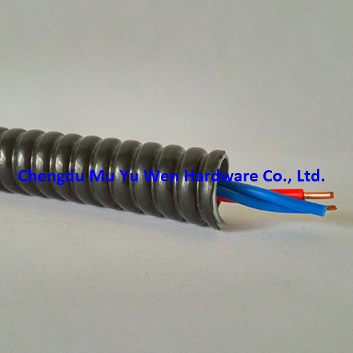 China High quality 16mm liquid tight PVC coated galvanized steel corrugated flexible conduit on sale