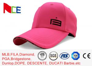 Best Custom Made Simple Adjustable Golf Hats Pink Tall Relaxed Sports Style wholesale