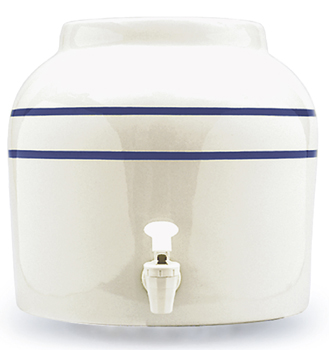 porcelain water dispenser,totally environmen-friendly,no power consumption