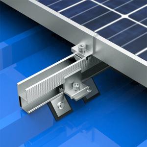China Frameless Adjustable Solar Panel Earthing Clamps For Solar Panel Mounting Brackets on sale