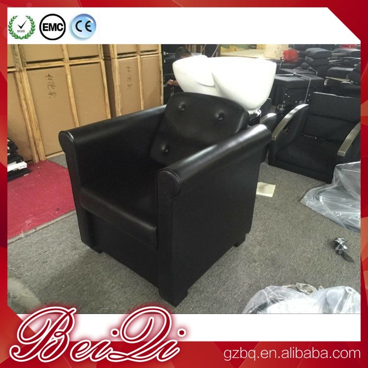 China Hair salon equipment furniture used hair salon stations high quality luxury shampoo chair for sale