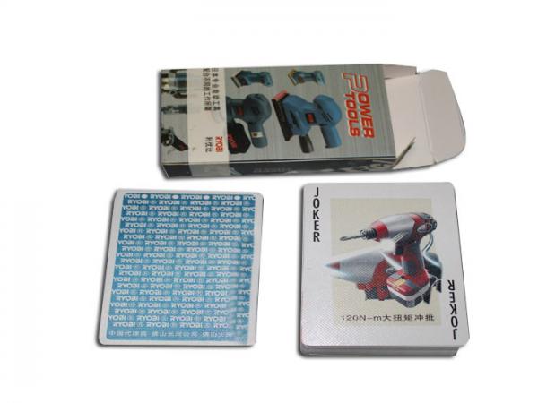 Cheap Custom Printing Paper Card ,One Set Poker Printing , Both Sides Color Printing for sale