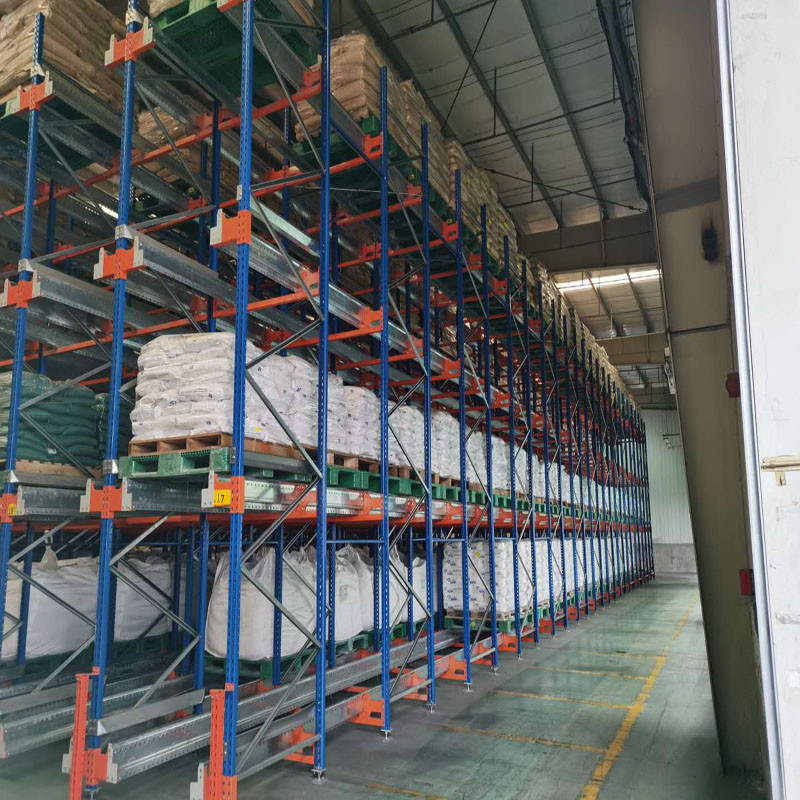 China Q235 Steel Radio Shuttle Racking 500KGS Per Pallet For Warehouse Storage on sale