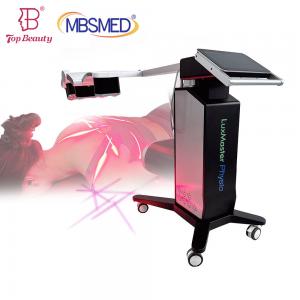 China Low Intensity Cold Laser Therapy Machine 405nm 635nm 10pcs Diodes LuxMaster Physio LLLT Laser on sale