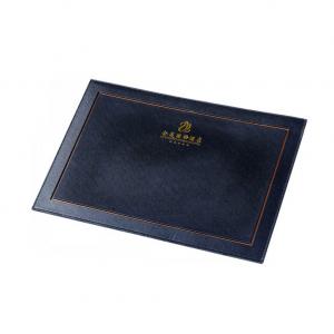 China Leather Custom Desk Pad For Hotels & Restaurants on sale
