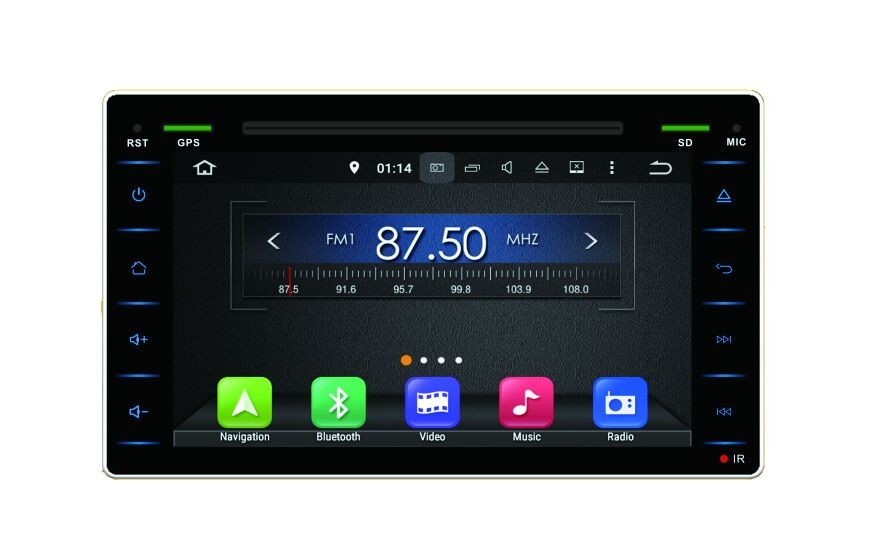 Buy cheap Reverse Camara Android Car DVD Player 9 Inch Toyota Hilux OS GPS AUX Build In from wholesalers