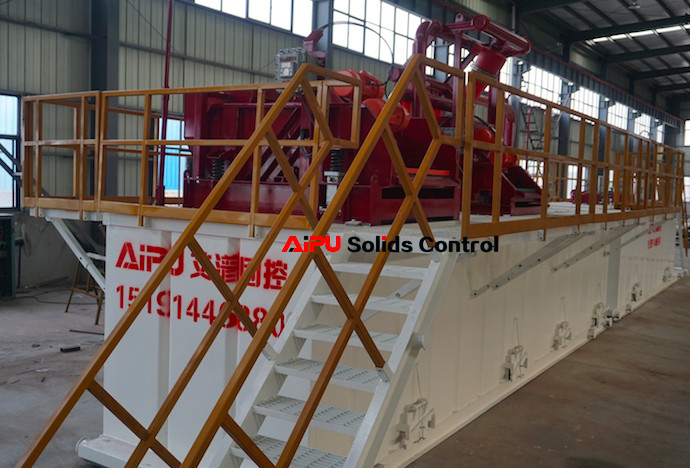 Cheap O&G drilling rig mud recycling solids control system for sale at Aipu for sale