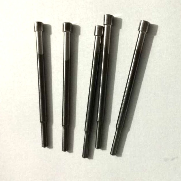 Cheap Two Stepped Straight Ejector Pins High Speed Steel Material With DIN Standard for sale