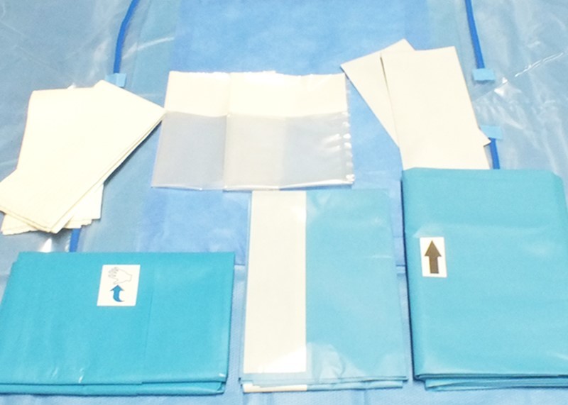 China Non woven Custom Procedure Packs Medical Devices Sterile Packaging Universal on sale