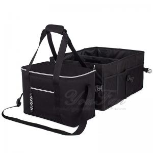 Foldable Car Trunk Organizer For Outdoor Picnic / Concert / Fishing