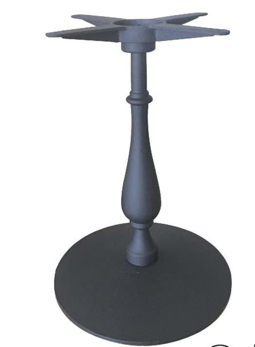 Cheap Metal Table leg Cast Iron Bistro Table bases powder coated Hosptality furniture FF&E for sale