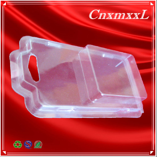 China Double Clamshell Durable 0.6mm PVC Blister Tray Packaging For Hardware on sale