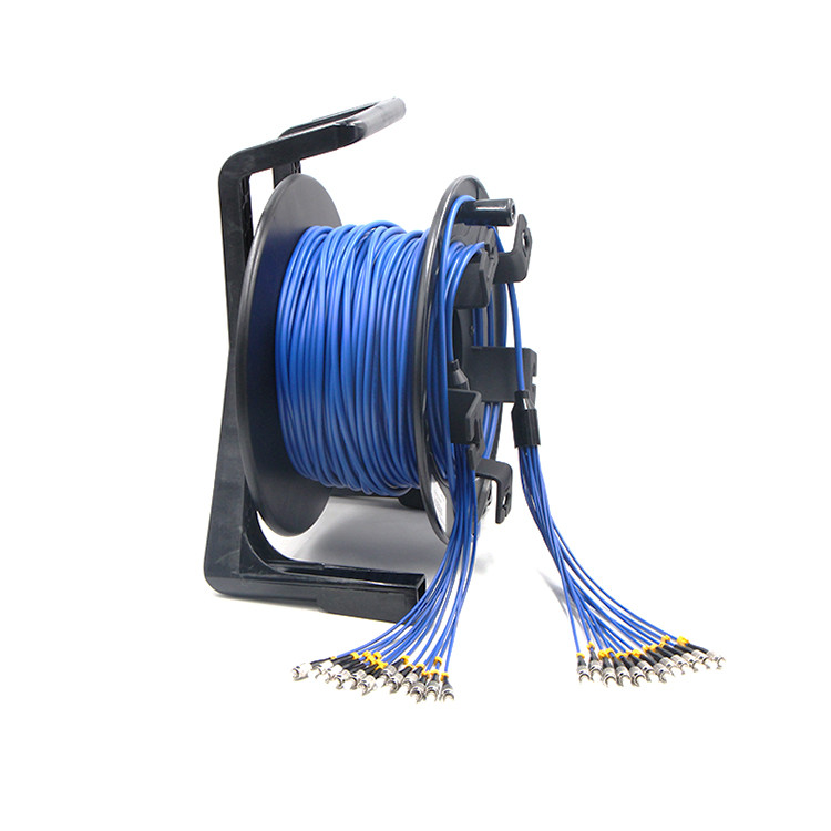 China Portable Cable Reel with 12 Core Waterproof Outdoor Tactical Fiber optic cable on sale