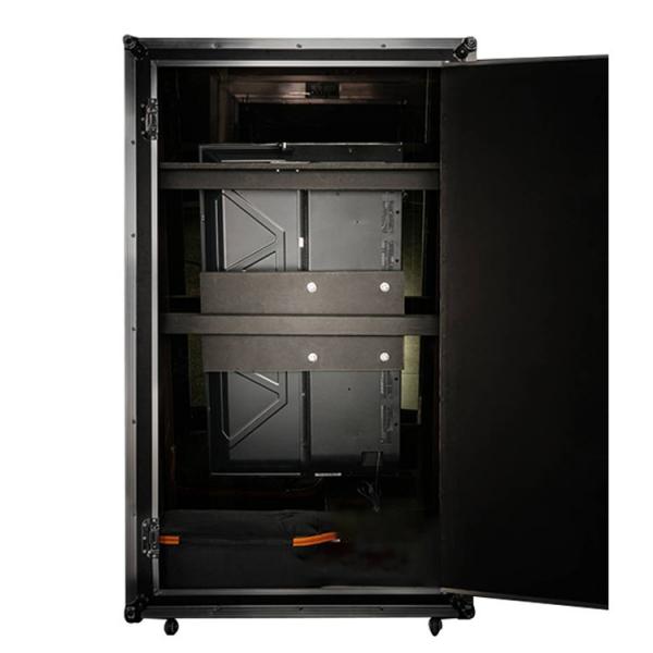 Cheap Digital 55 Inch Magic Photo Booth , Mirror Photobooth With Flight Case for sale
