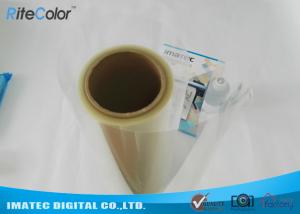 China Advertising Eco Solvent Inkjet Media PET Screen Printing Transparency Film 100 Micron on sale