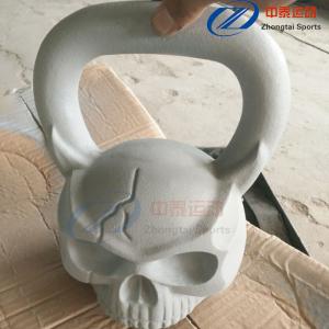 China Factory Custom cast iron animal kettlebells moulds with 3D design on sale