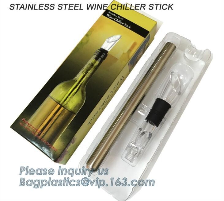 Bar Accessories Food Gift Box Packaging Recyclable Stainless Steel Whiskey Ice Cube Stones
