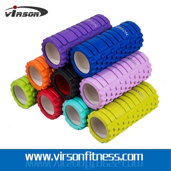 Ningbo Virson yoga hollow roller.ABS tube hollow foam roller,eva foam yoga roller