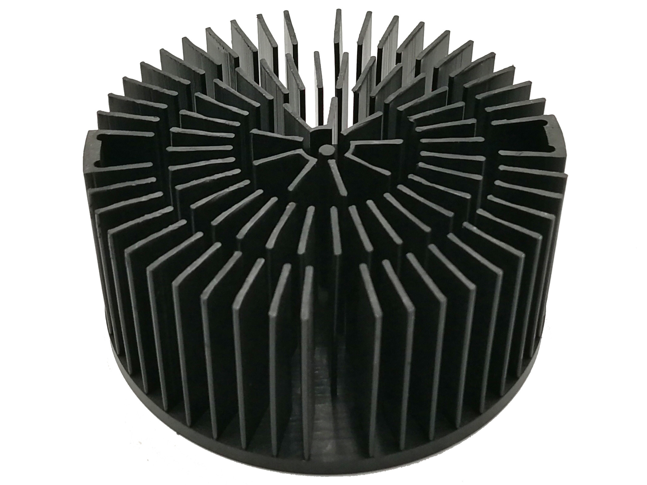 China Black Anodized Cold Forged Aluminum Heat Sink Rustproof AL1070 on sale