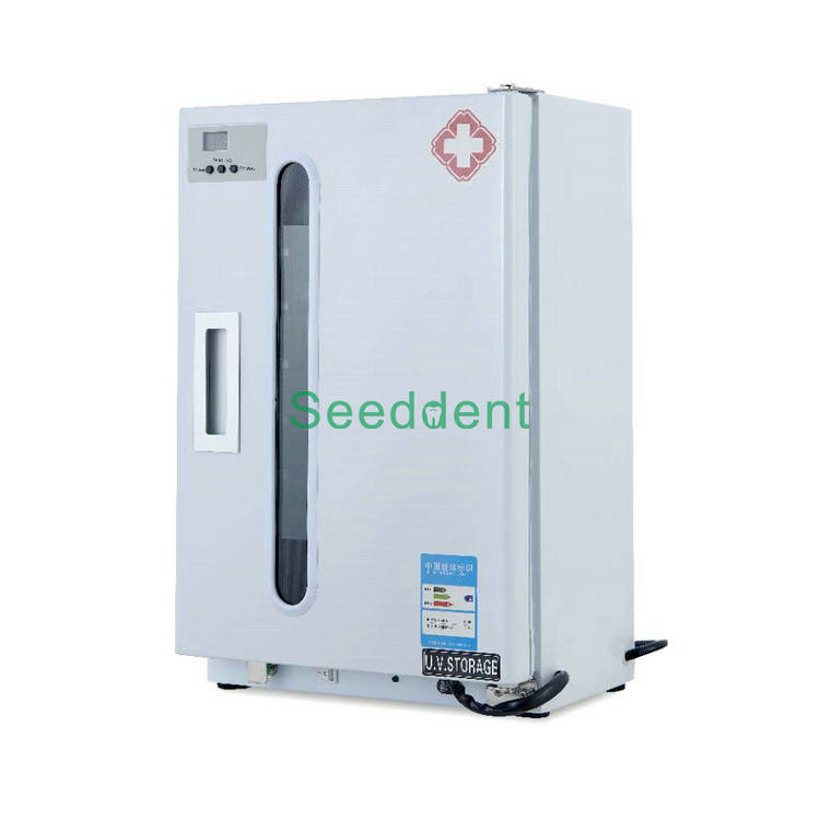 Best 27 L Single Door Dental UV Ultraviolet Sterilizer Disinfection Cabinet with Timing, ozone and 10 metal plate SE-D005-C wholesale