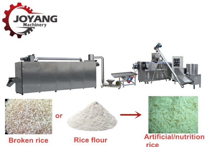 Best Industrial Artificial Rice Making Machine Twin Screw Extruder Model CE Approved wholesale