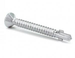 China Wing Drilling Screw Self Tapping Screws M5 M8 Flat Head With Wing steel Material on sale