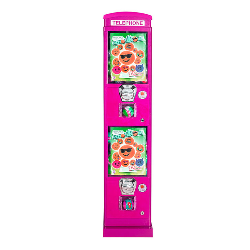 China Amusement Game Vending Machine Kiosk Telephone Booth Shape on sale