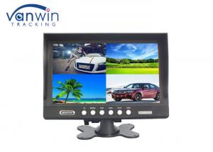 China 4CH car tft lcd monitor 7 inches with Quad Images for Van / Truck on sale