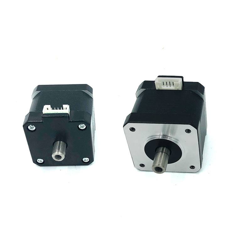 China Faradyi Stepper Motor Nema 17 Frame Size 42mm Stepping Angle 1.8 Degree Stepper Motor With Hollow Shaft For Fax Machine on sale