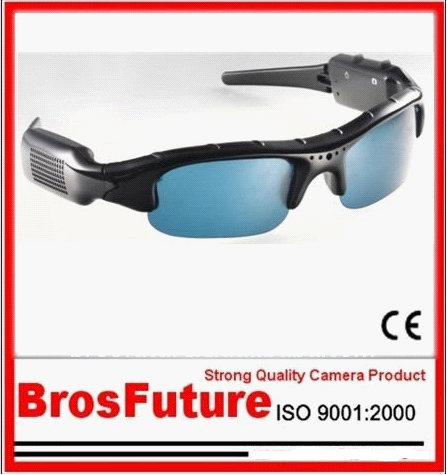 Best 1.3mega Pixels 640*480 High Resolution VGA AVI Mini DVR Sunglasses Camcorder B008 wholesale