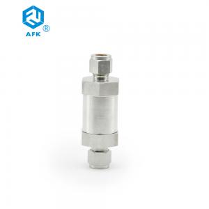 China 3000PSI Air Compressor Check Valve Stainless Steel High Pressure Adjustable Check Valves on sale