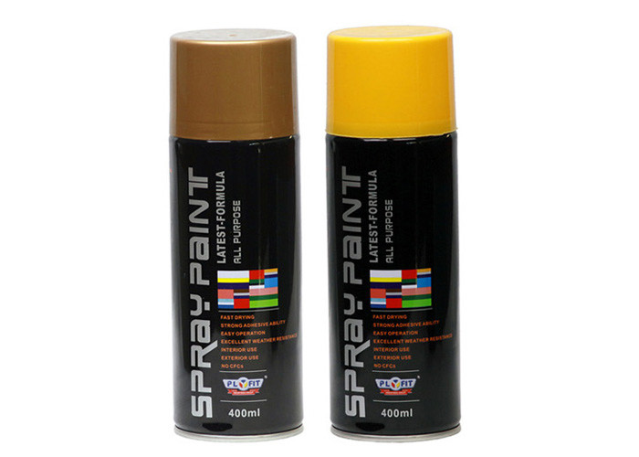 Best Custom Gold Acrylic Coating Spray  , Non Toxic Metallic Spray Paint For Plastic wholesale