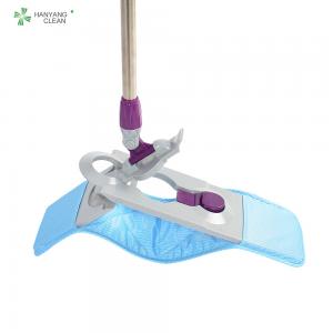 Best Industrial Adjustable Anti Static Floor Mops , Microfiber Dust Mop For Cleanroom wholesale