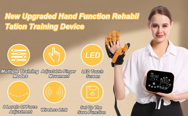 2023 New Finger training Device Stroke Hemiplegia Rehabilitation Paralysis Cerebral Palsy Exercise Correction Board