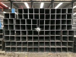 Best DIN JIS Square Hollow Steel Pipe For Greenhouse Frame / Structure Tube wholesale