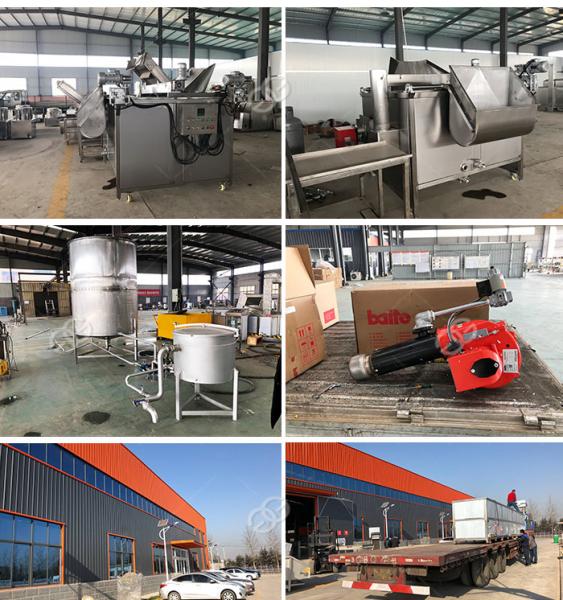 Factory Price Full Automatic Sweet Frozen French Fries Frying Processing Line Plant Potato Chips Making Machine for Sale