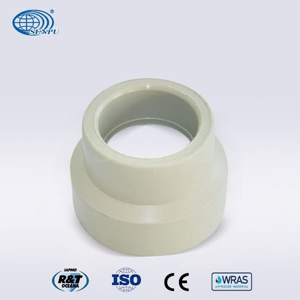 China ISO 15874 PPR Pipes Fittings Durable PPR Elbow Reducer Custom on sale