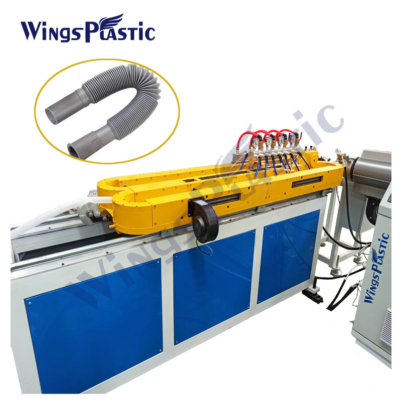 Cheap Automatic Plastic PP Materials Telescopic Pipe Making Machine Supplier for sale