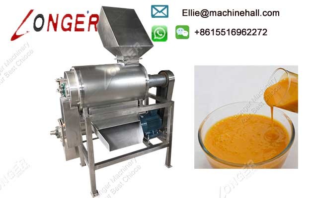 China Commercial Pulp Making Mango Juicer Machine on sale