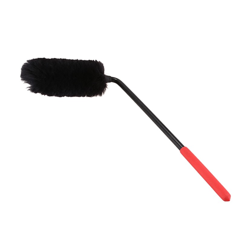 China Soft Bristle Round Car Wheel Brush Set 27*5cm Car Cleaning Tools Kit on sale