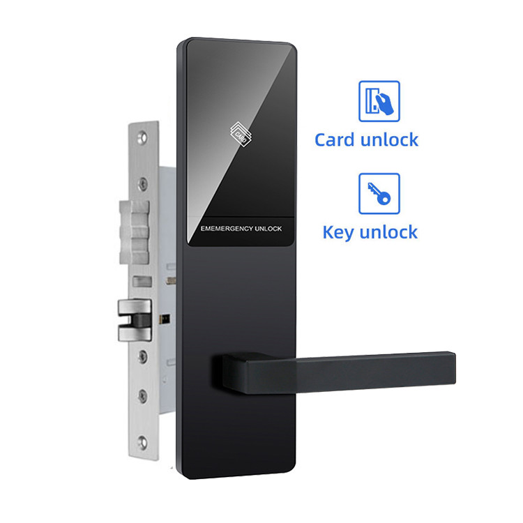 4.8V ANSI Electronic Key Door Lock Swipe Card 0.25s Reaction