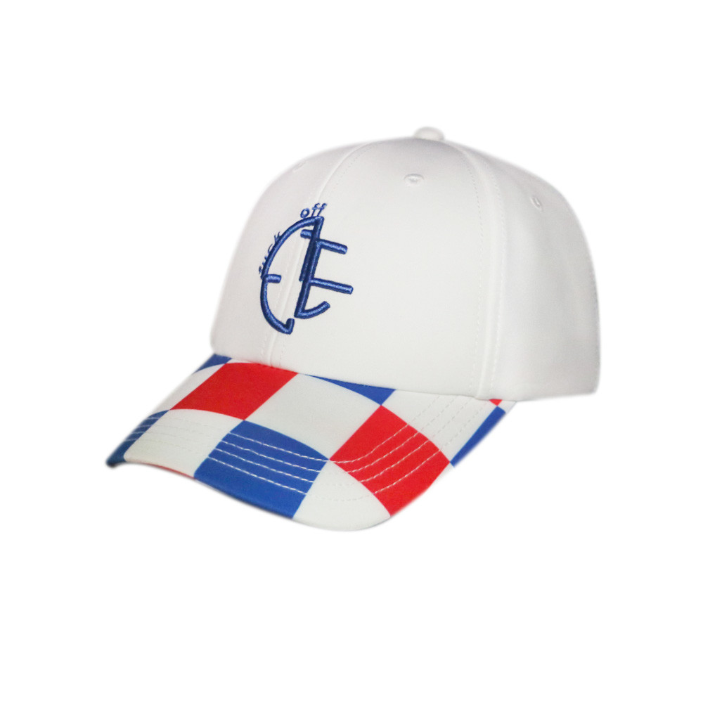 Best White Color Sublimation N Brim Cotton Twill Baseball Hat Customized Color / Size wholesale