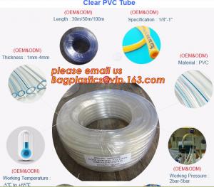 Best PVC Transparent Hose Clear Suction no-kinking PVC tubing Soft Clear PVC Tube wholesale