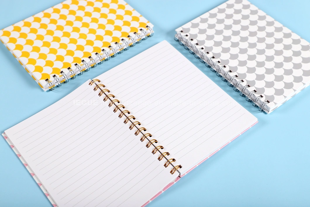 Cute Weekly Agenda 2018 Colorful Lined Notebook Sheet, Custom Spiral Notebook Planner